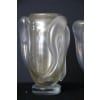 Paire de grands vases en verre de Murano nacré, irisé par Costantini 26