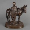 Groupe En Bronze , “L’ Anier Du Caire” , Alfred Dubucand (1828-1894) 12