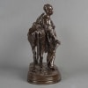 Groupe En Bronze , “L’ Anier Du Caire” , Alfred Dubucand (1828-1894) 19