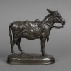 Sculpture – Âne , Alfred Barye (1839-1895) – Bronze 12