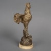 Sculpture – Le Coq , Oscar Ruffoni (1874-1946) – Bronze 12