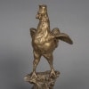 Sculpture – Le Coq , Oscar Ruffoni (1874-1946) – Bronze 13