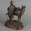 Groupe En Bronze , “L’ Anier Du Caire” , Alfred Dubucand (1828-1894) 18