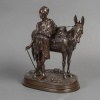 Groupe En Bronze , “L’ Anier Du Caire” , Alfred Dubucand (1828-1894) 13