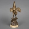 Sculpture – Le Coq , Oscar Ruffoni (1874-1946) – Bronze 15