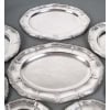 GUSTAVE ODIOT – SET DE DIX PLATS EN ARGENT MASSIF XIXÈ SIÈCLE 36