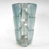 1937 René Lalique – Vase Jaffa Verre Blanc Patiné Turquoise 12