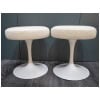 knoll -E Saarinen “Tulip” Paire de Tabourets 11