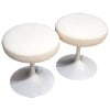 knoll -E Saarinen “Tulip” Paire de Tabourets 9