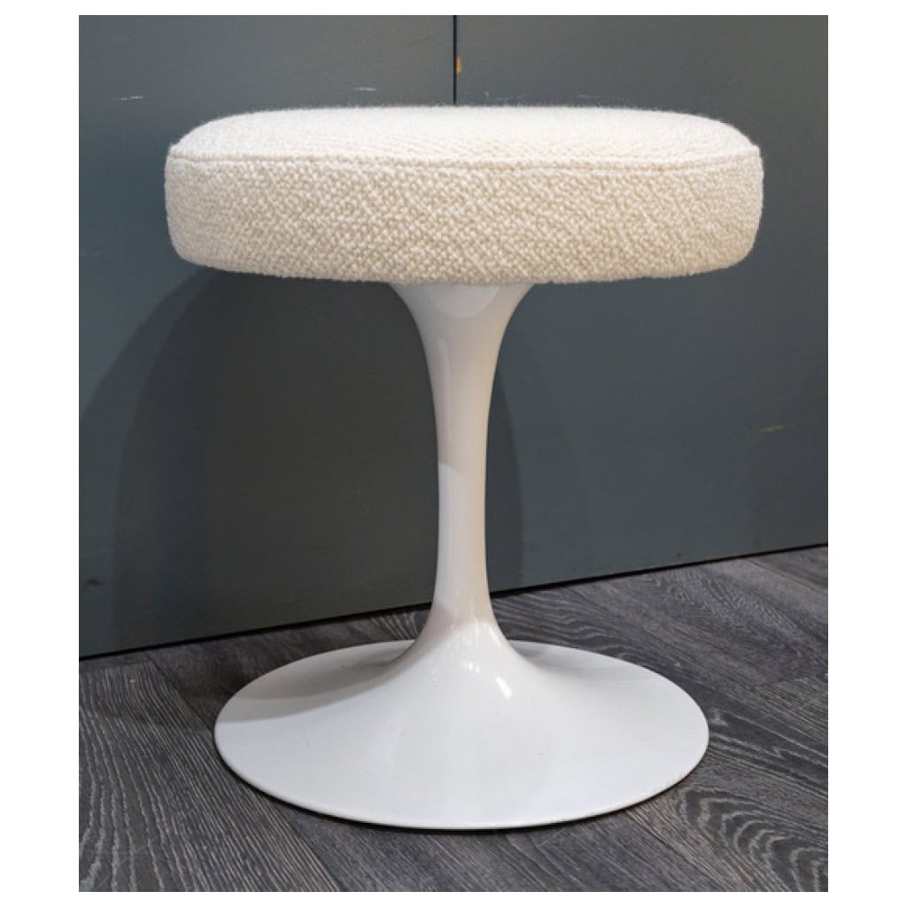 knoll -E Saarinen “Tulip” Paire de Tabourets 7