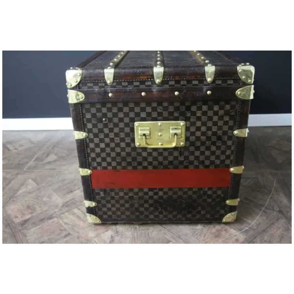 Malle Louis Vuitton courrier a damiers 100 cm 7