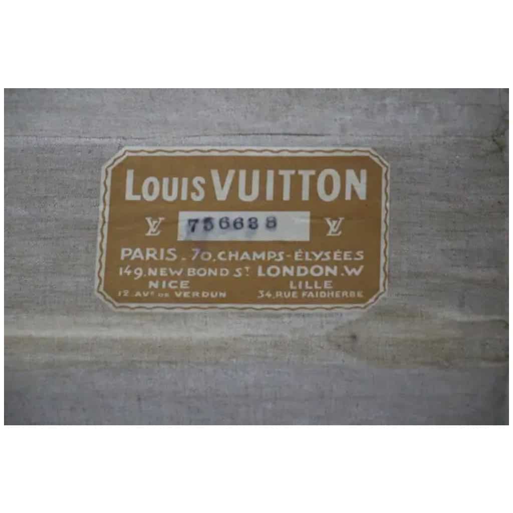 Malle Louis Vuitton courrier en toile monogram 80 cm 19