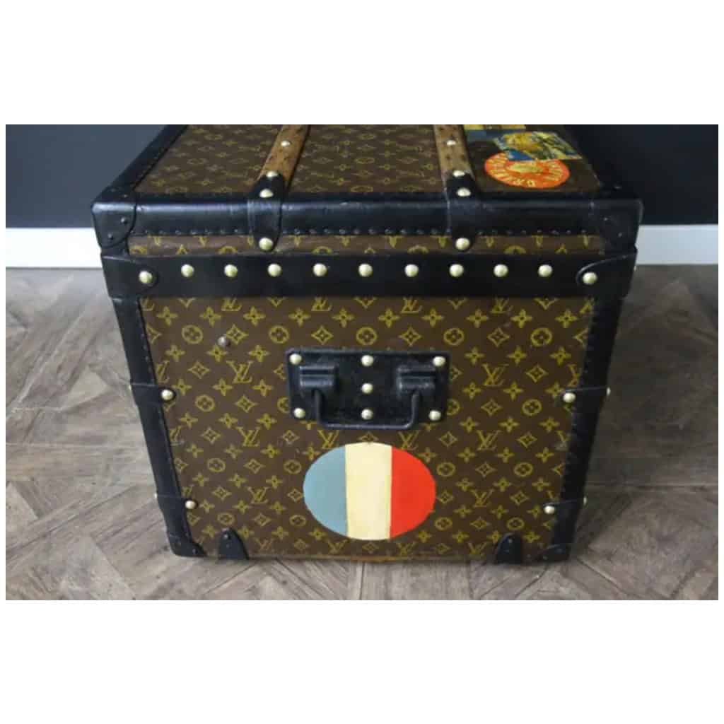 Malle Louis Vuitton courrier en toile monogram 80 cm 5