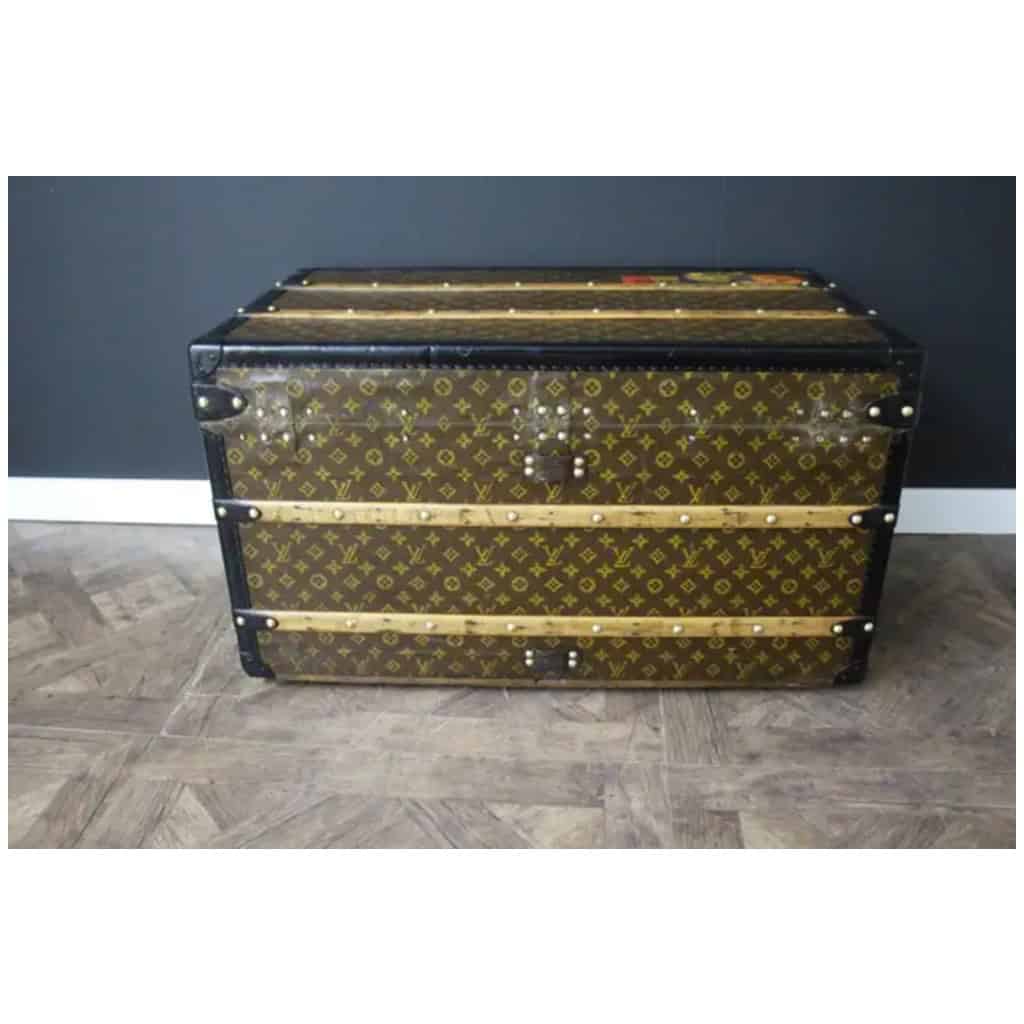 Malle Louis Vuitton courrier en toile monogram 80 cm 7