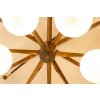 Angelo Lelli. Lustre en laiton et opaline. Contemporain. LS54392108A 17