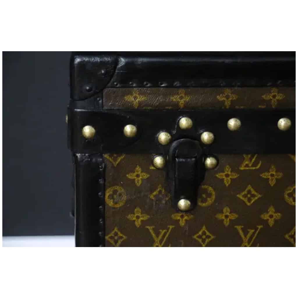 Malle Louis Vuitton courrier en toile monogram 80 cm 10