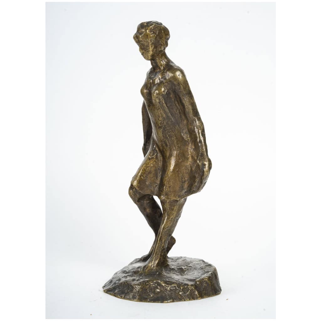 Elisée Cavaillon (1873-1954). Bronze Féminin. 7