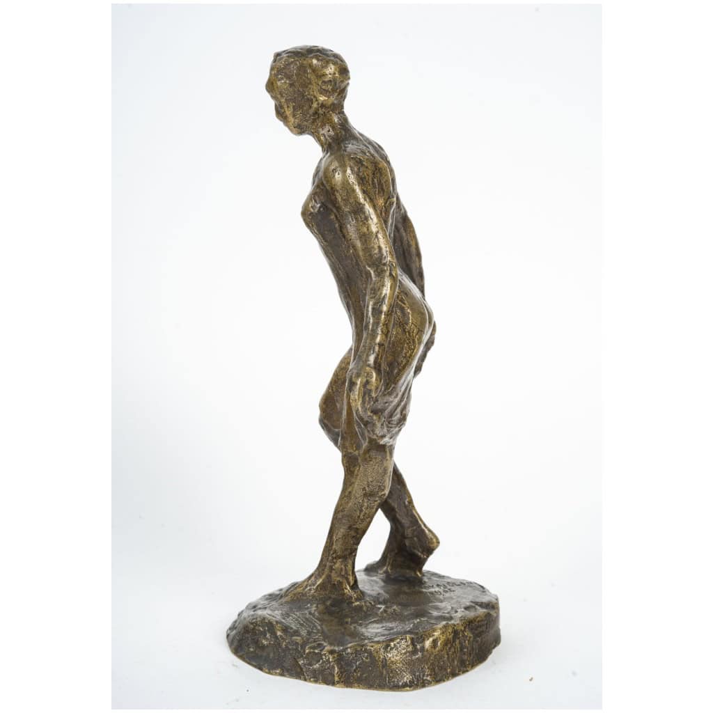 Elisée Cavaillon (1873-1954). Bronze Féminin. 8