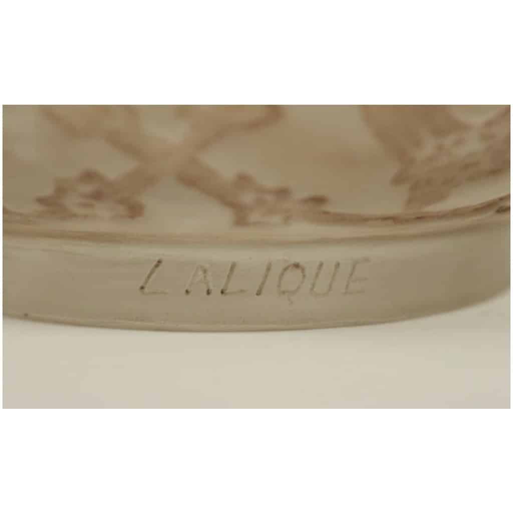 R Lalique, Vase « Six Figurines Et Masques » 7