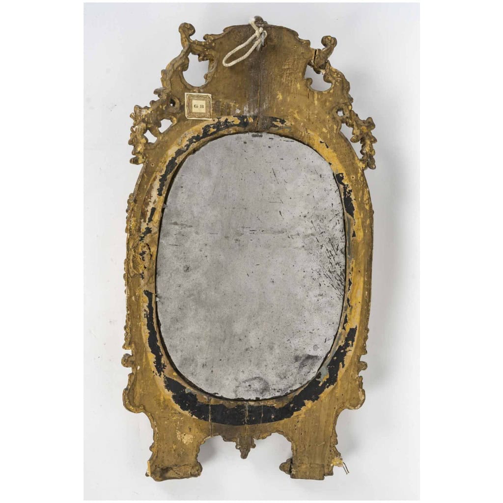 Cadre-miroir d’époque Louis XV 8
