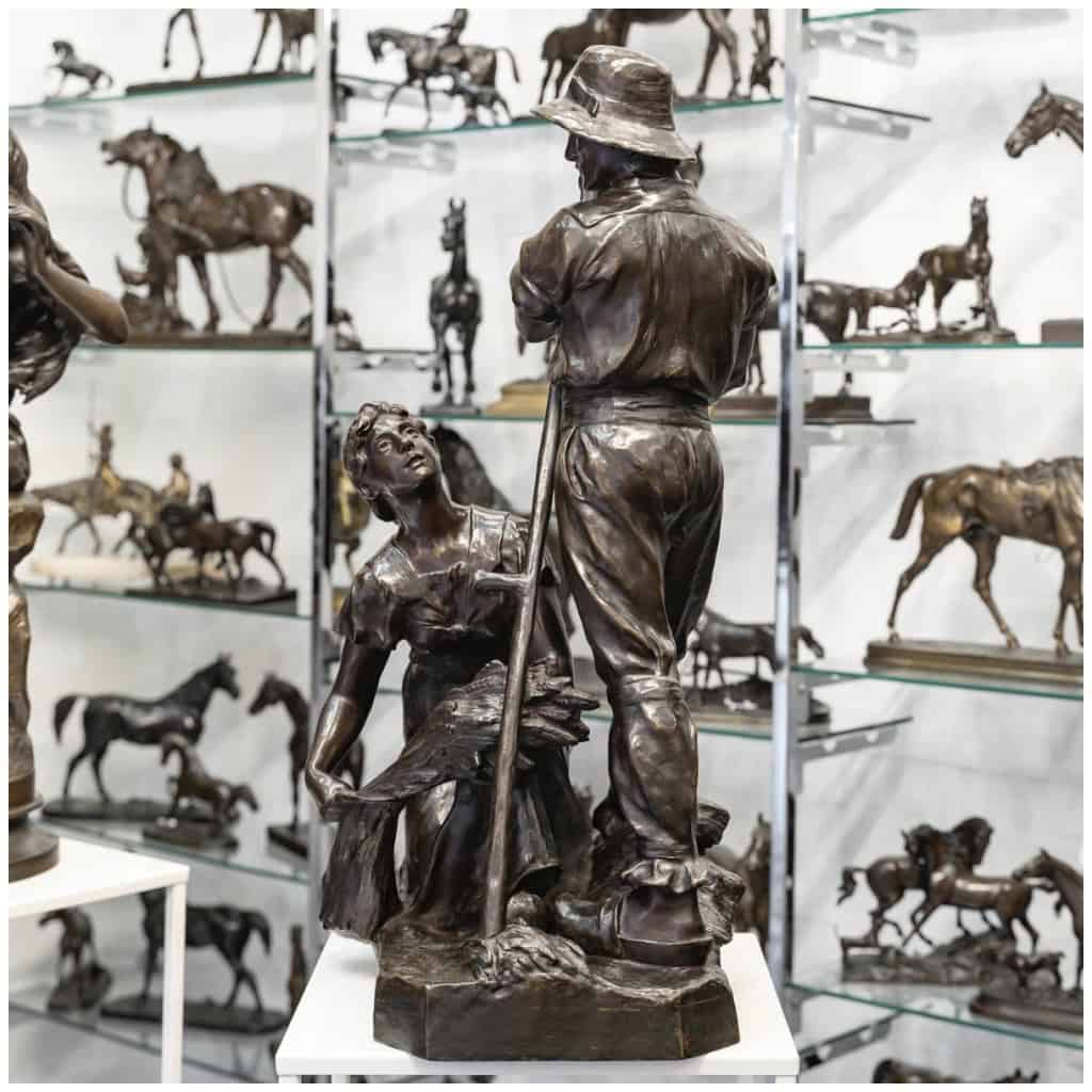 Groupe En Bronze « Les Faucheurs » , Henri – Louis Levasseur (1853-1934) 7