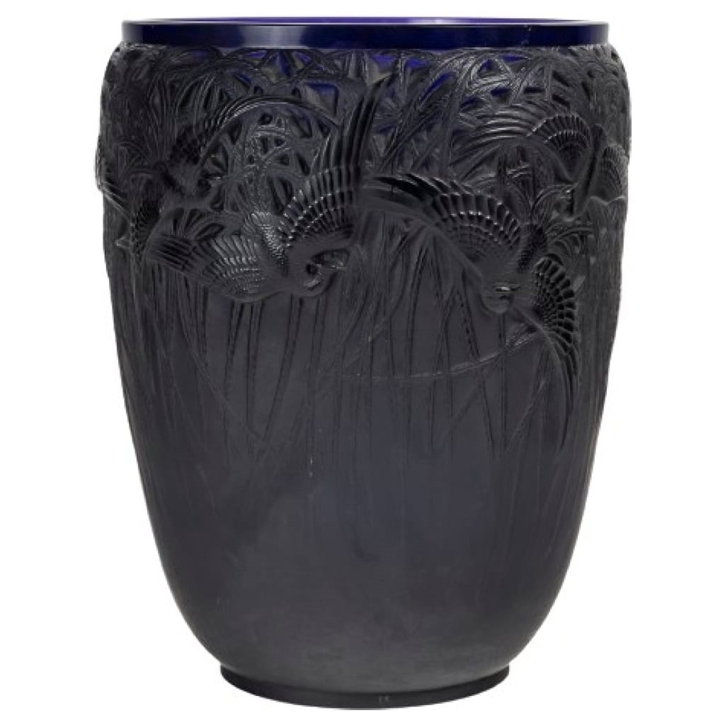 René Lalique ,Vase « Aigrettes »,1926. 3