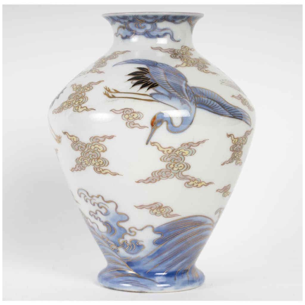 Vase japonais des fours de Fukugawa 6