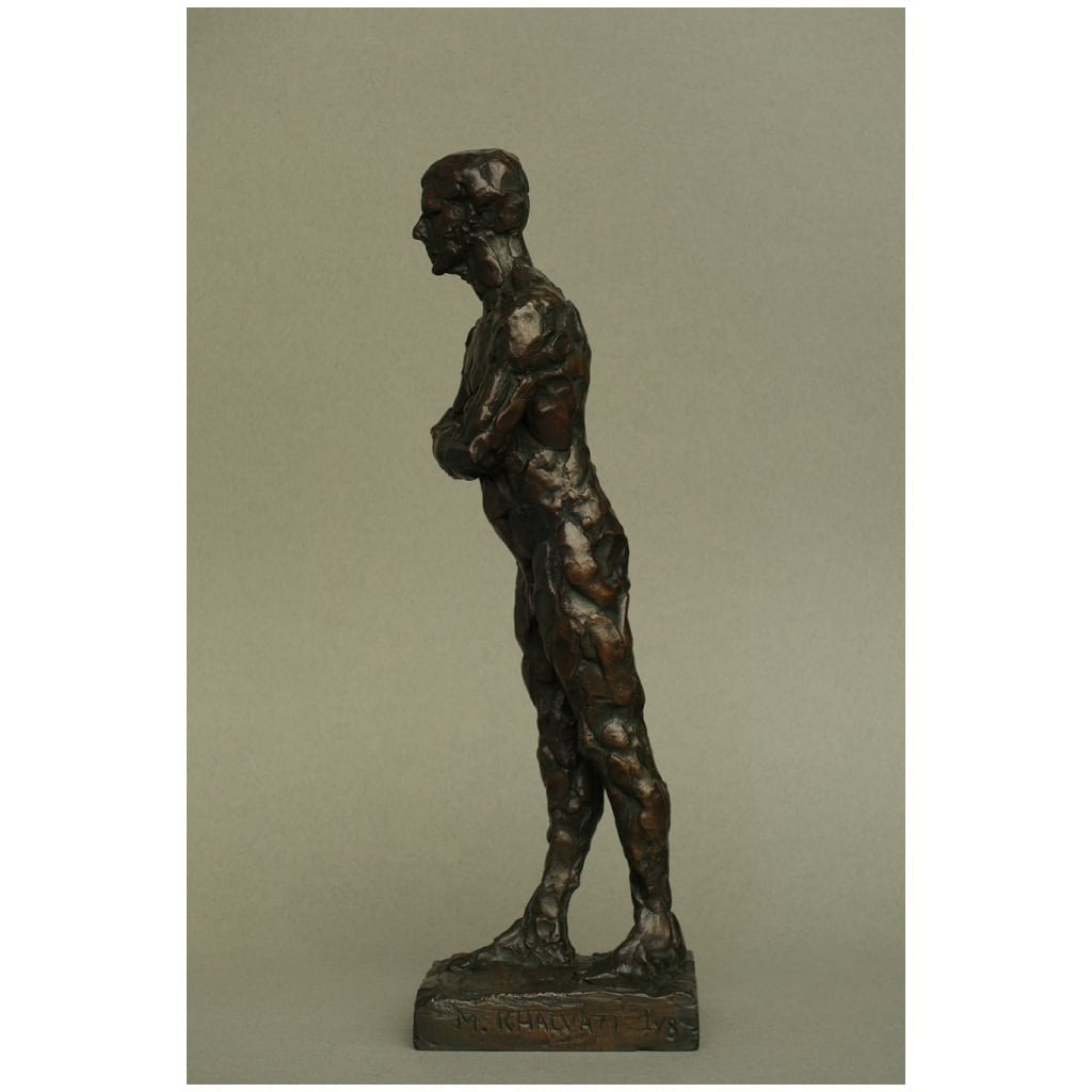 Sculpture – “Squeeze” (2022), Mehdi Khalvati – Bronze 5