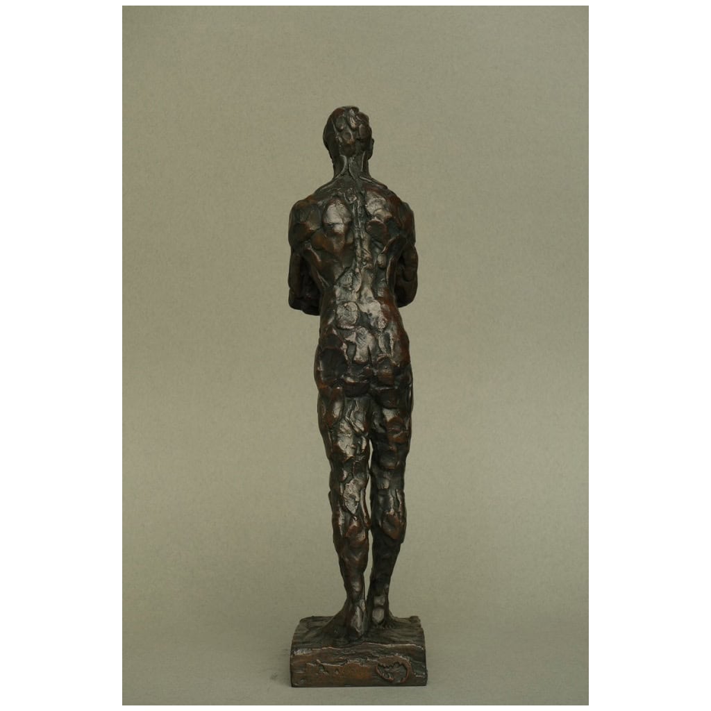 Sculpture – “Squeeze” (2022), Mehdi Khalvati – Bronze 6