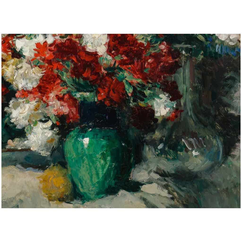 Jean Louis Auguste Laudy (1877-1956). Bouquets De Fleurs. 7