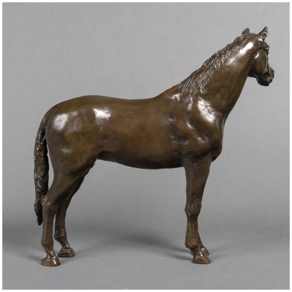 Sculpture – Cheval , Jean – François Leroy – Bronze 6