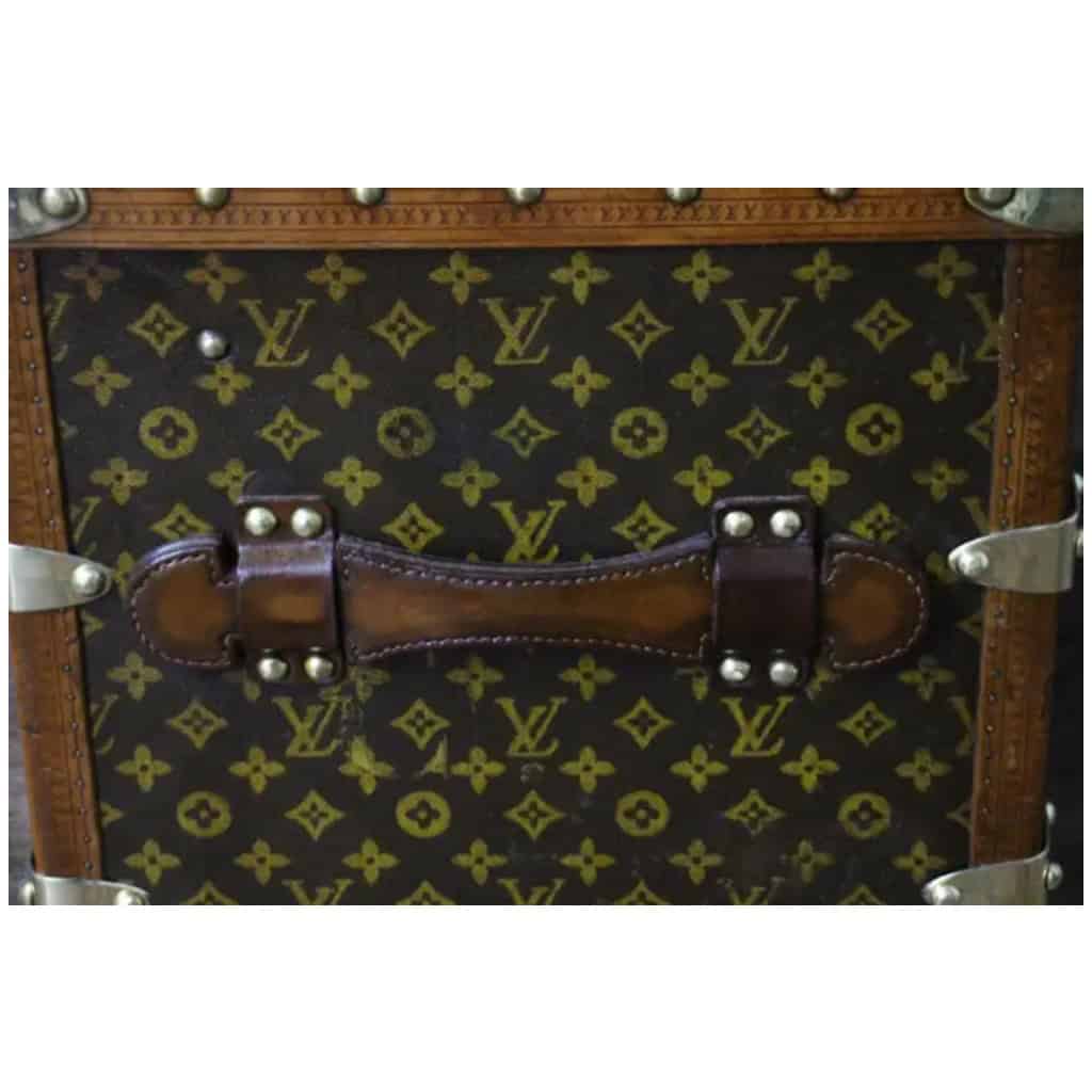 Malle Louis Vuitton ancienne, malle courrier Vuitton 80cm 12