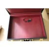 Mallette Hermes en cuir noir, porte documents Hermes, Attache case Hermes 35