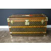 Malle Louis Vuitton ancienne, malle courrier Vuitton 80cm 23