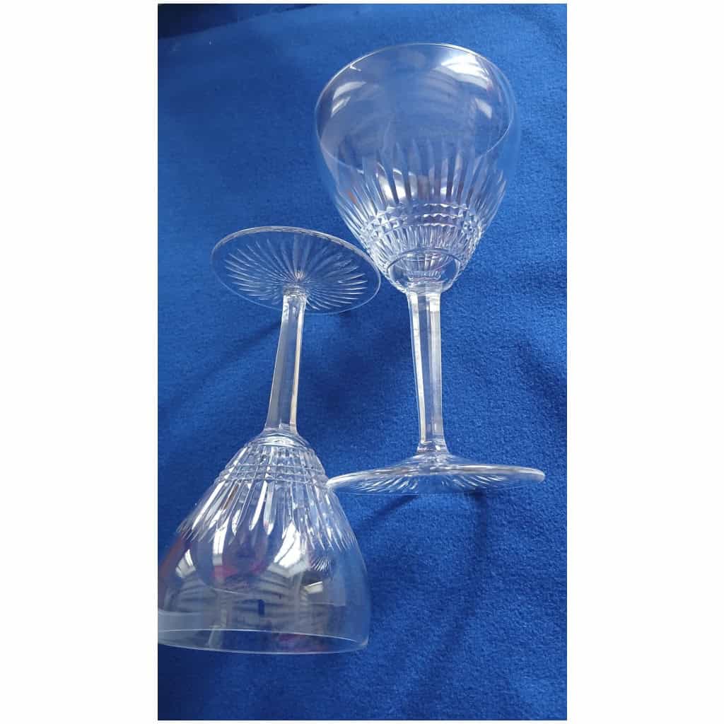 VERRES EN CRISTAL SAINT LOUIS MODÈLE COLI 6