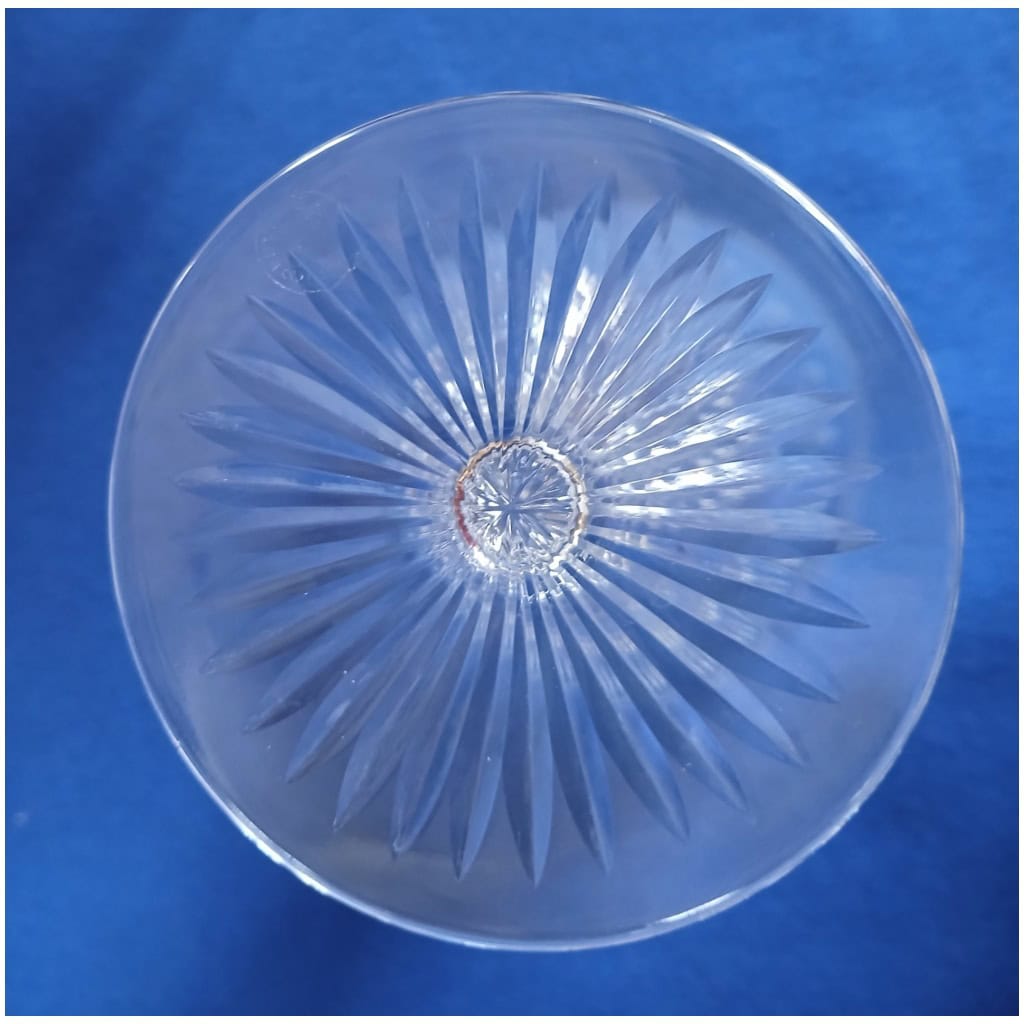 VERRES EN CRISTAL SAINT LOUIS MODÈLE COLI 8