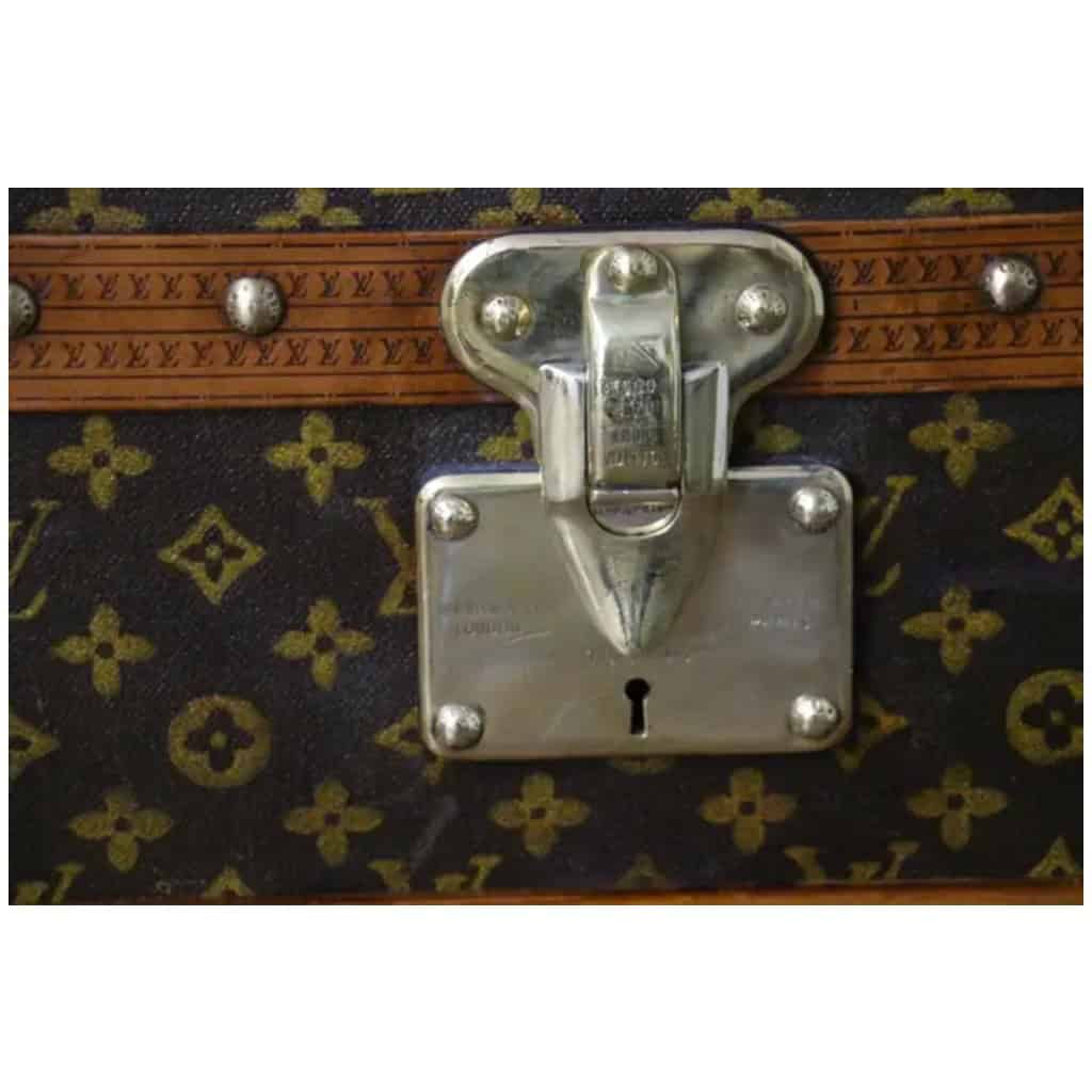 Malle Louis Vuitton ancienne, malle courrier Vuitton 80cm 6