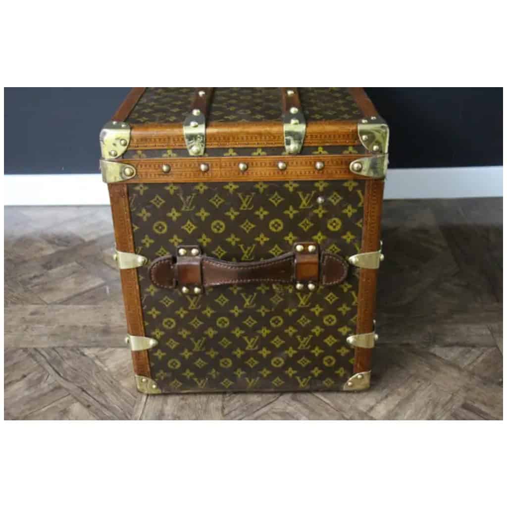 Malle Louis Vuitton ancienne, malle courrier Vuitton 80cm 8