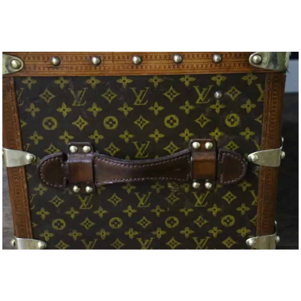 Malle Louis Vuitton ancienne, malle courrier Vuitton 80cm 9