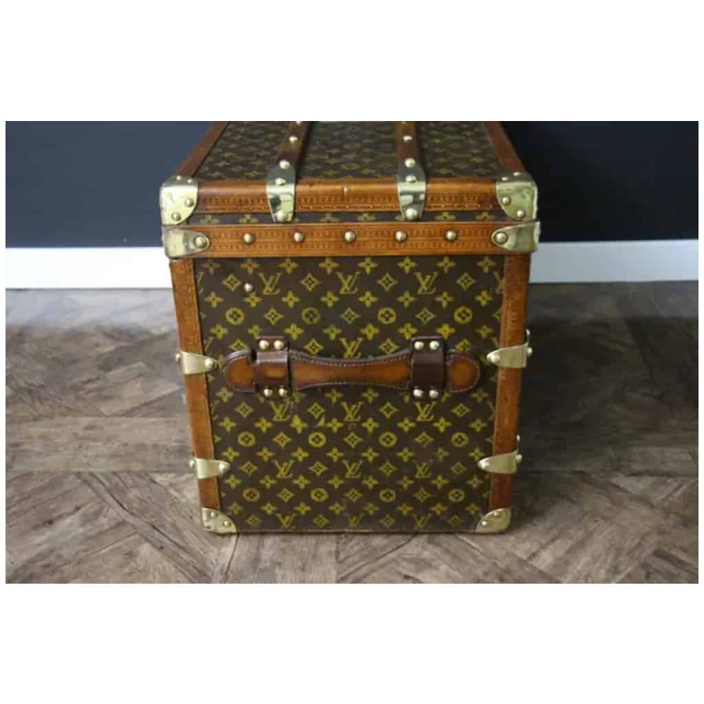 Malle Louis Vuitton ancienne, malle courrier Vuitton 80cm 11