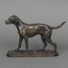 Sculpture – Chien Braque , Christophe Fratin (1801-1864) – Bronze 11