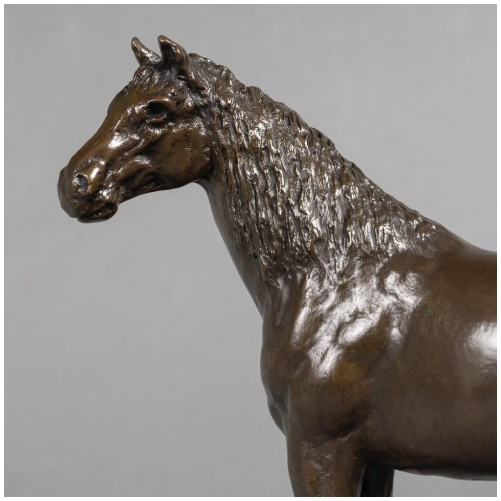 Sculpture – Cheval , Jean – François Leroy – Bronze 5