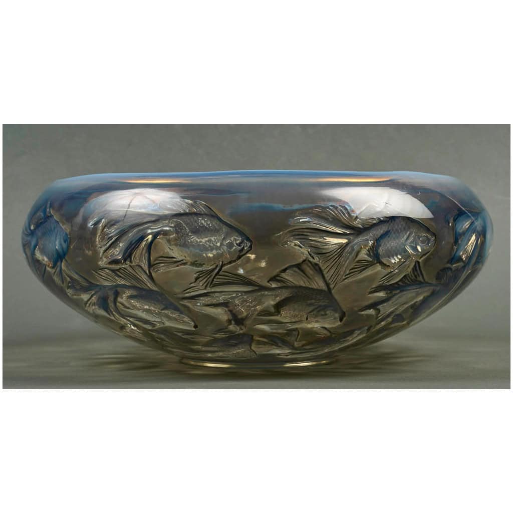 1921 René Lalique – Coupe Cyprins Verre Opalescent 5