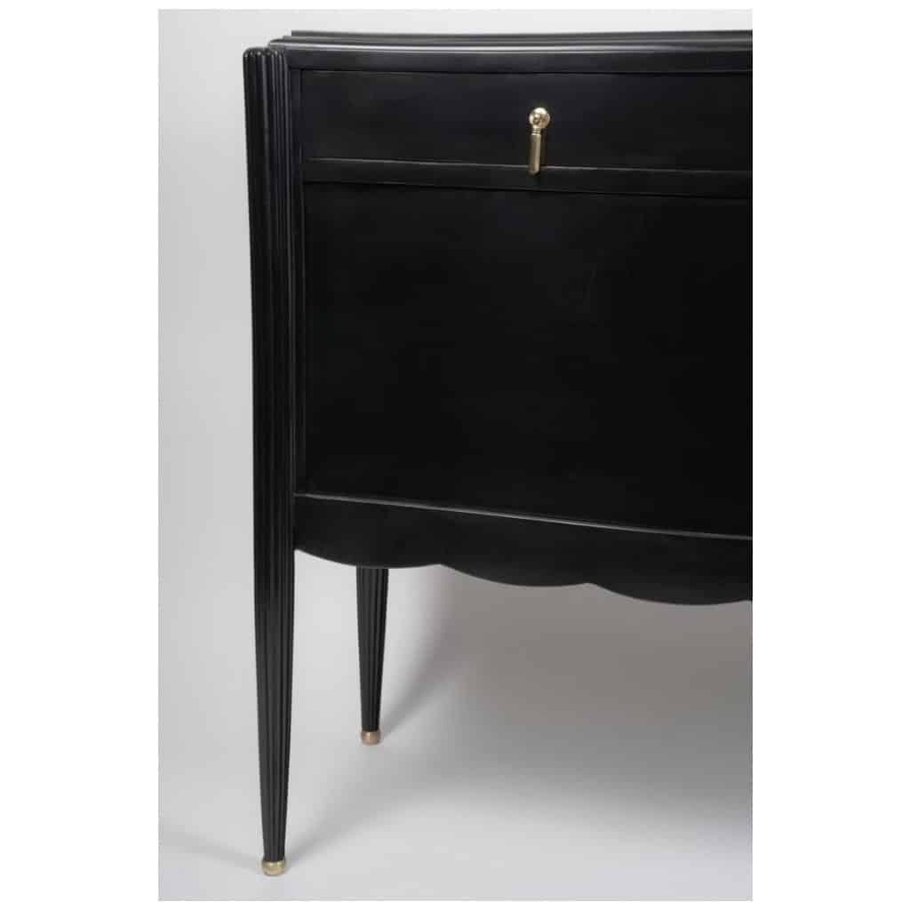 1960 Maison Jansen Art-Déco grande commode cintrée 8