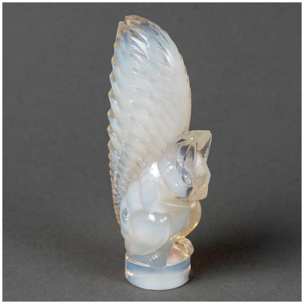 1931 René Lalique – Cachet Ecureuil Verre Opalescent 4