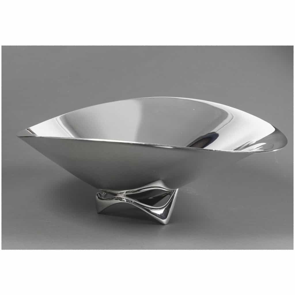 ORFEVRE G. Jensen – Designer H. Koppel – Centre de table en argent massif 9