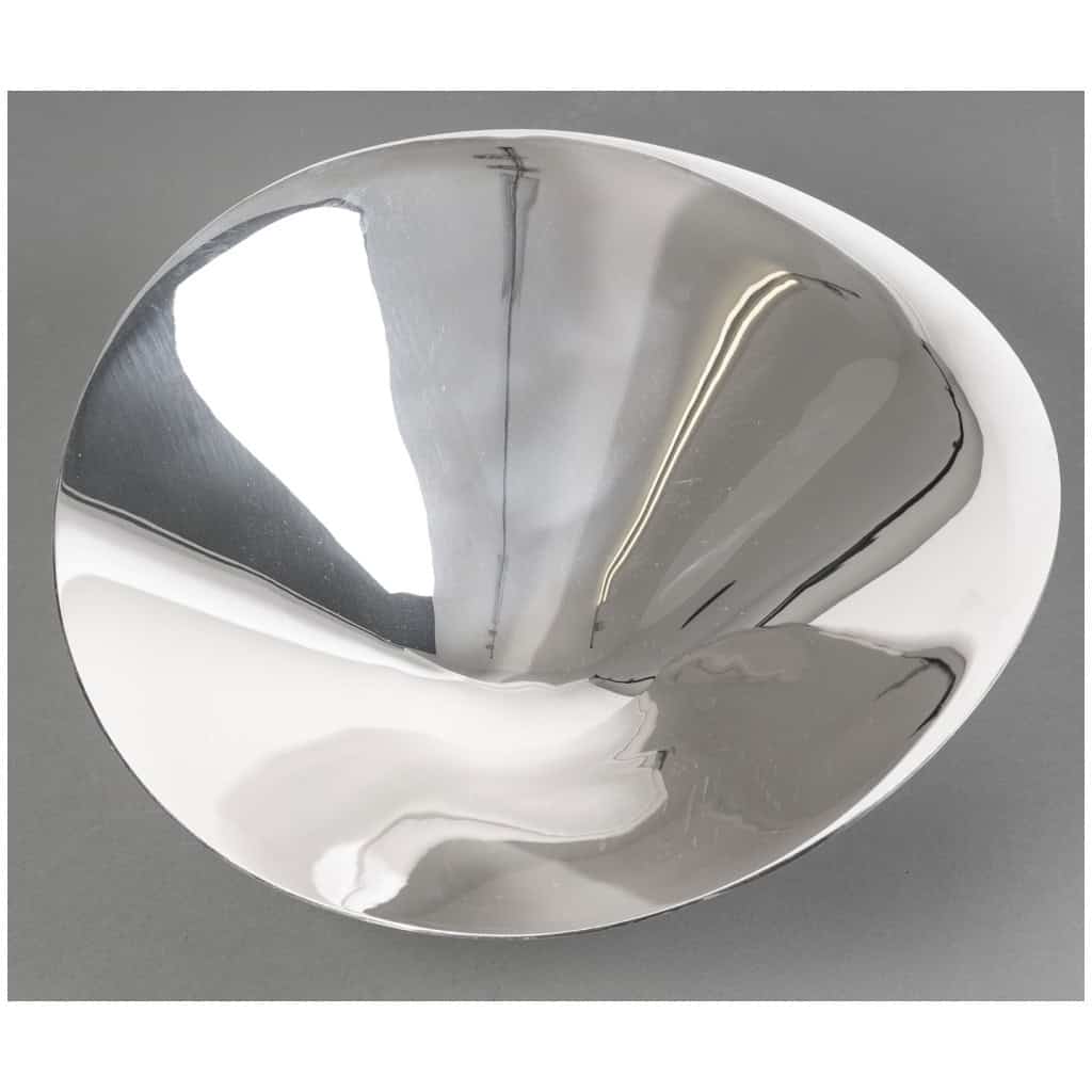 ORFEVRE G. Jensen – Designer H. Koppel – Centre de table en argent massif 11