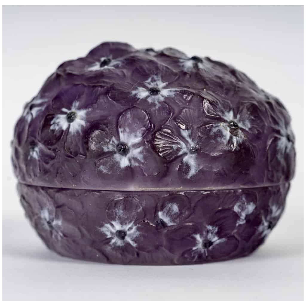 1921 Gabriel Argy Rousseau – Boîte Hortensias Pâte De Verre 3