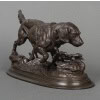 Sculpture – Chien Au Canard , Paul – Édouard Delabrièrre (1829-1912) – Bronze 16