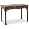 Table, ou bureau, de style Chippendale en acajou. Circa 1950. LS5932456G 18